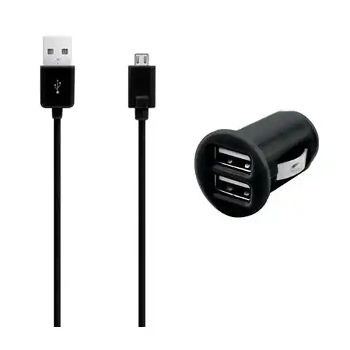 CAR Charger with Dual Port and 3 in 1 USB Cable - Image 2