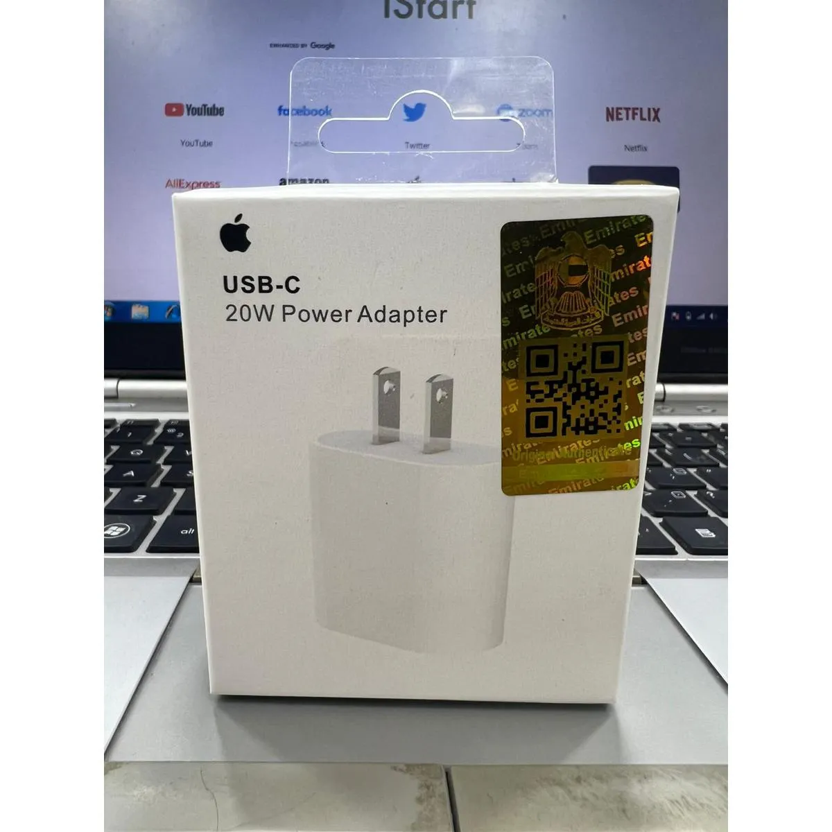 Original 20W US Plug Fast PD Charger With Type-C to Lightning Cable | Power Adapter Compatible With 7,8,Xs XsMax,11,12 Series