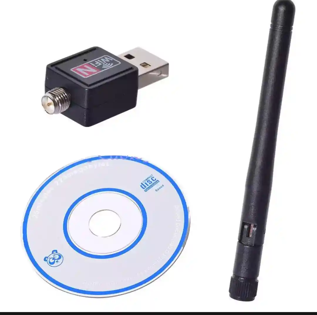 USB Mini Wireless Wifi Adapter Dongle Receiver Network LAN Card WITH ANTINA