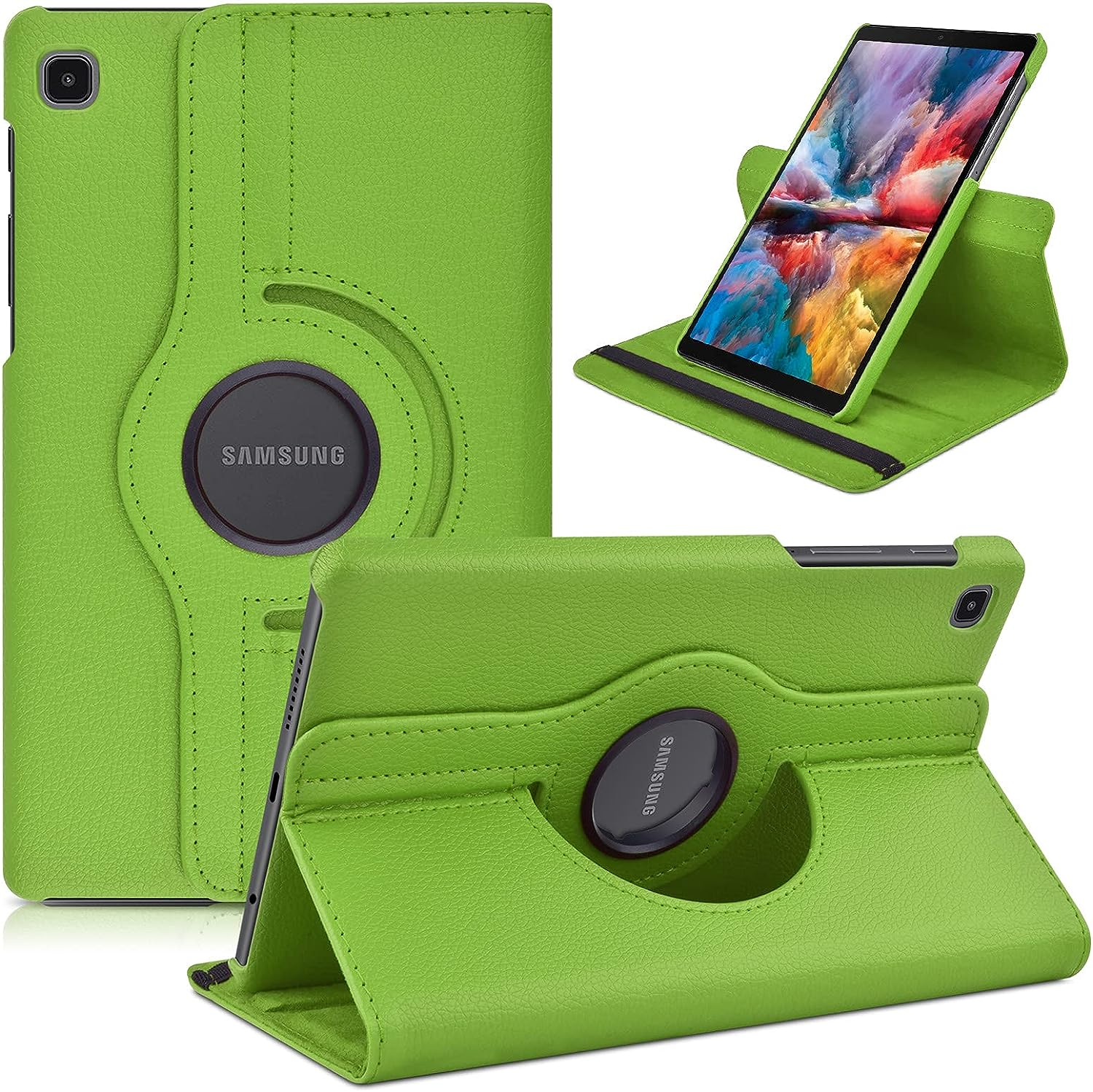 Rotating Case for Galaxy Tab A7 Lite 8.7" 2021 (SM-T220/T225), Lightweight Protective Folio Multi-Angles Viewing Cover for a7 lite case