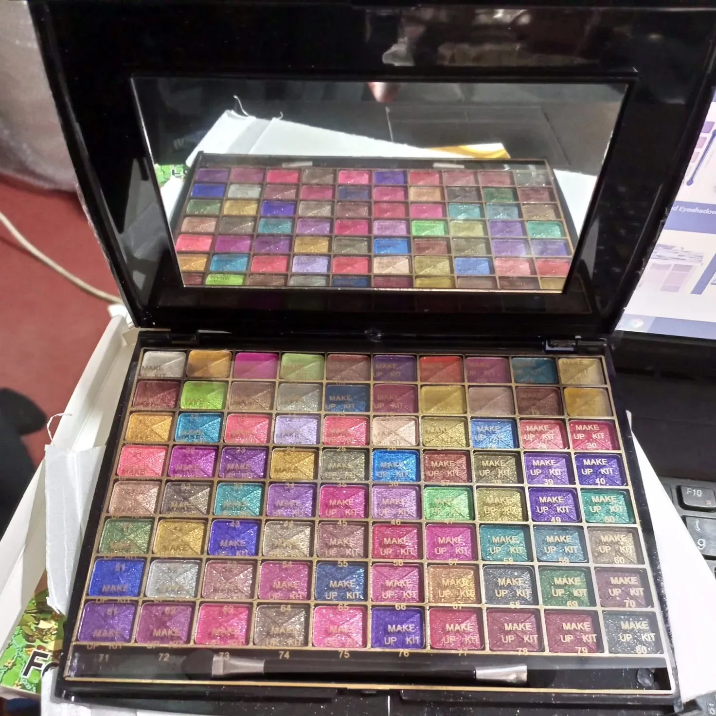 Makeup Eyeshadow 80 Colors - Image 3