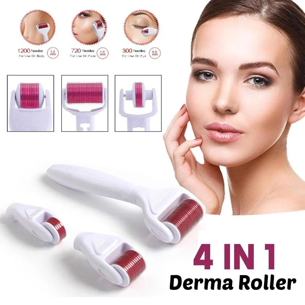 Skin Therapy 4 In 1 Derma Messo Skin & Hair Therapy Roller
