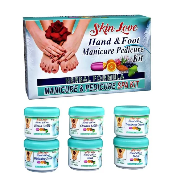 Manicure & Pedicure Spa Kit (6x100ml) - Original - Image 3