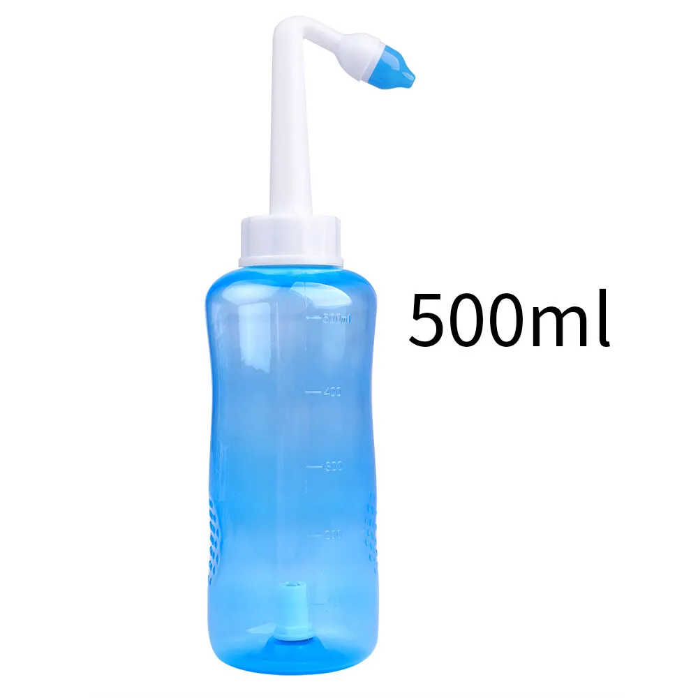Kebidu 300ml Automatic Valve Nasal Irrigator Nose Wash Cleaner Neti Pot Bottle Prevent Allergic Rhinitis Sinus Rinsing Health Care - Image 3