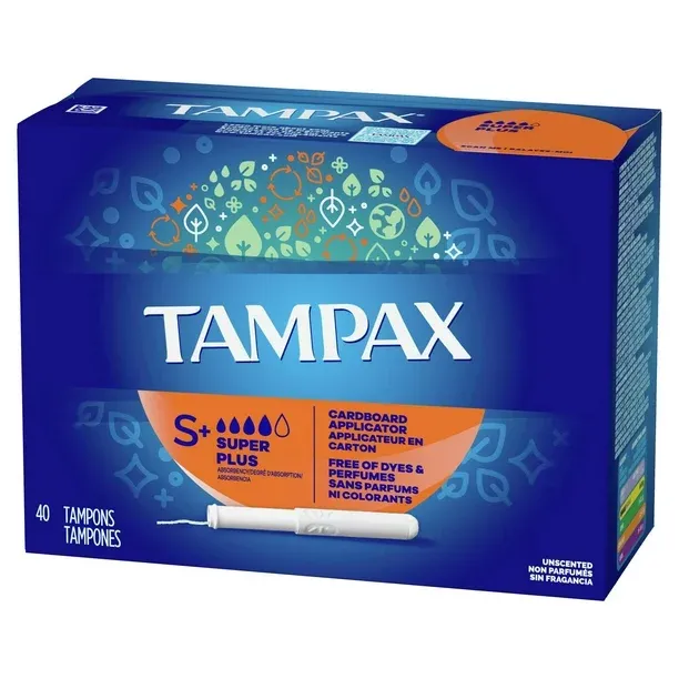 Ampax Super Plus Tampons Cardboard Applicator Portective Skirt - 20 Tampons - Image 2