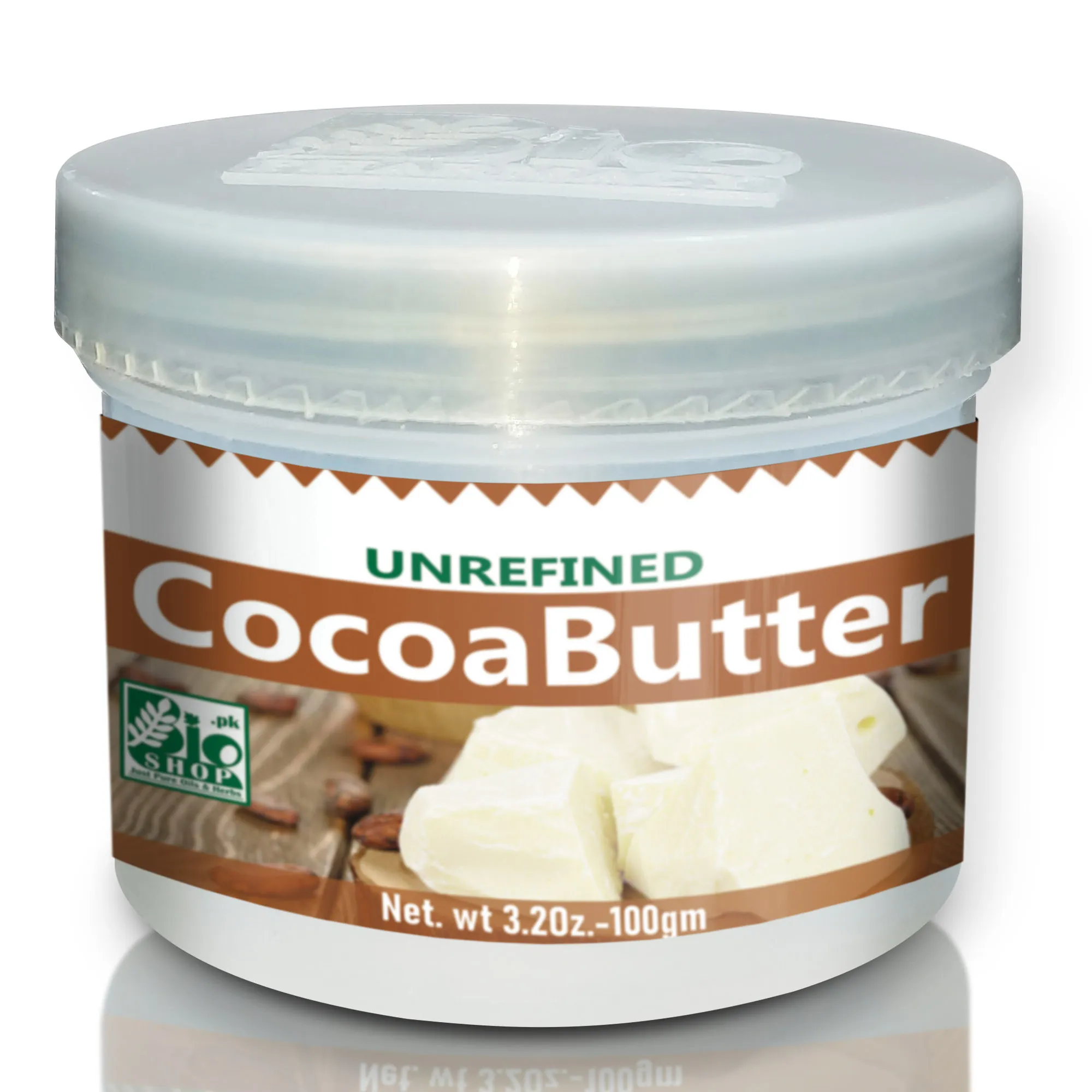 Cocoa_Butter by Bio Shop™ 100% Pure & Organic Refine | Best for Face and Skin DIY Products