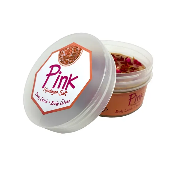 Paras Herbal - Pink Body Scrub + Body Wash - Image 2