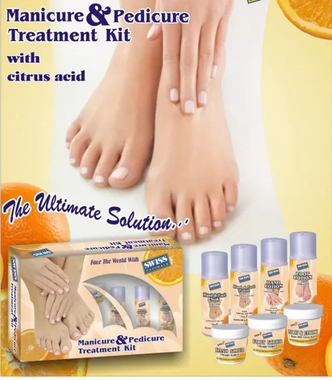 Swiss Naturals Manicure & Pedicure Facial Treatment kit