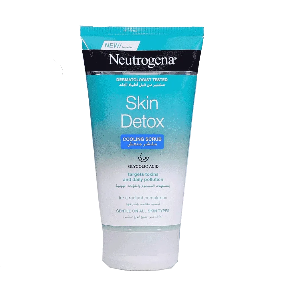 Neutrogena Face Scrub, Skin Detox, Cooling, 150ml - Image 3