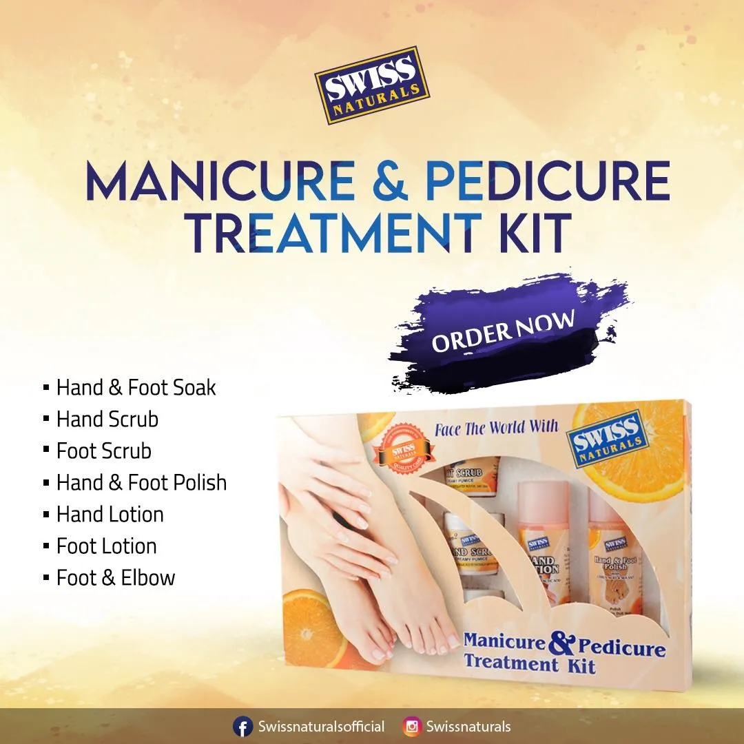 Swiss Naturals Manicure & Pedicure Facial Treatment kit - Image 4