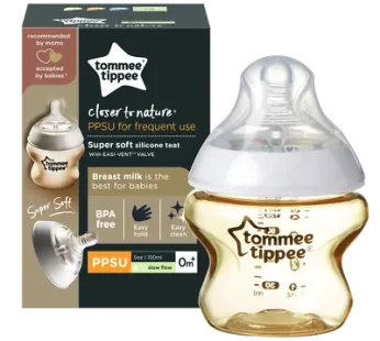 TOMMEE TIPPE PPSU FEEDING BOTTLE 150ML(5Oz)WITH HANDLE